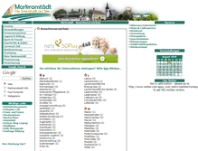 Tablet Screenshot of markranstaedt-info.de